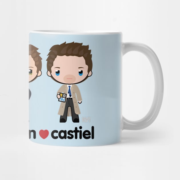 Love Sam, Dean & Castiel - Supernatural by KYi